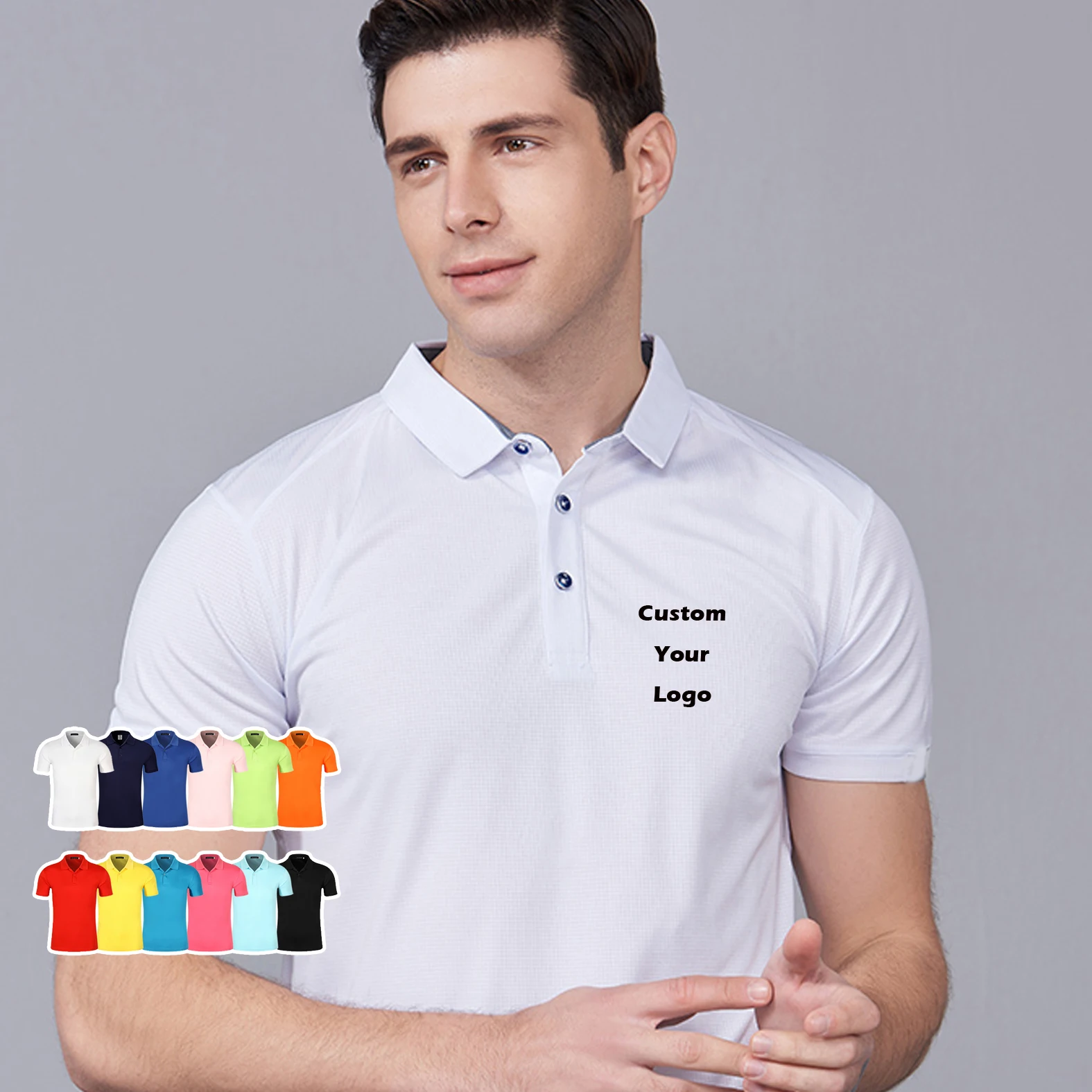 Uniformes Camisas Tipo Polo Personalizadas Uniforme Bordado Camisa