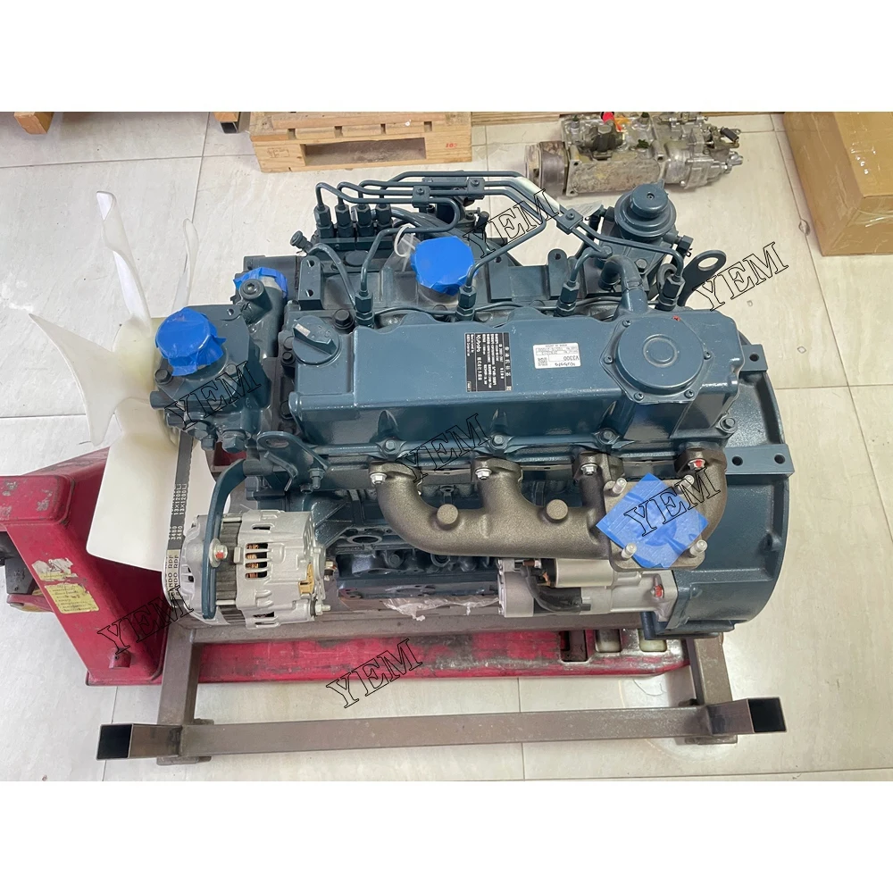 For Kubota Engine V3300-IDI Complete Engine Assy Spare Part Replaces Fast Delivery Engine Parts