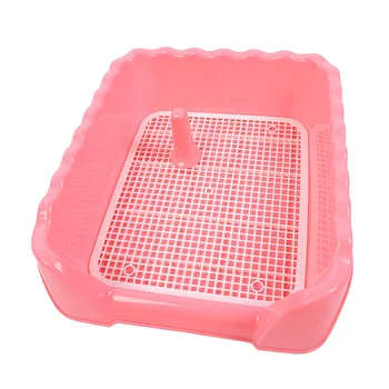 New Style Colorful Wave Fence Custom Dog Puppy pee padsToilet Indoor Pet Potty Pet Potty Tray