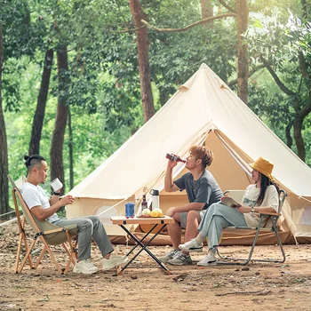 8+ Person Pyramid round yurt tent for sale - outdoor camping equipment supplier