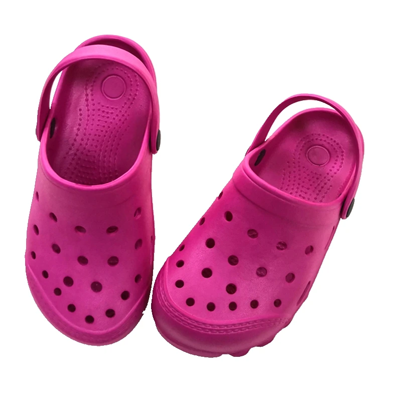 Пластиковые сандалии на заказ; Пластики пляжная обувь Кроксы Eva сабо Eva детские сабо обуви размер Eu24-35 #