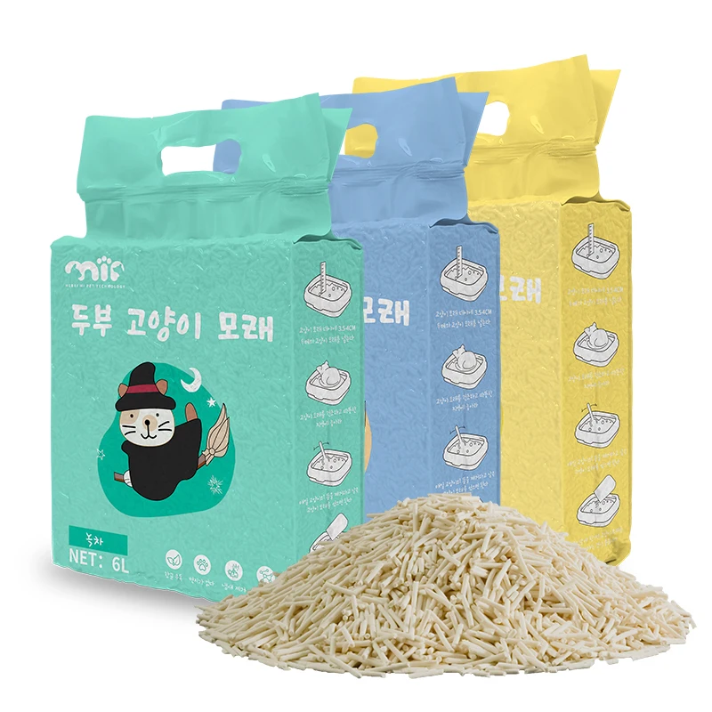 Buy Cat Litter Wholesale Bulk Clumping Flushable Odor Control Tofu Cat