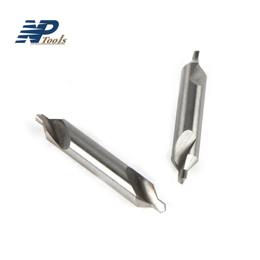 Naipu Double Ended Two Head Center Drill Bit Hss Din333 Type A 60 ...