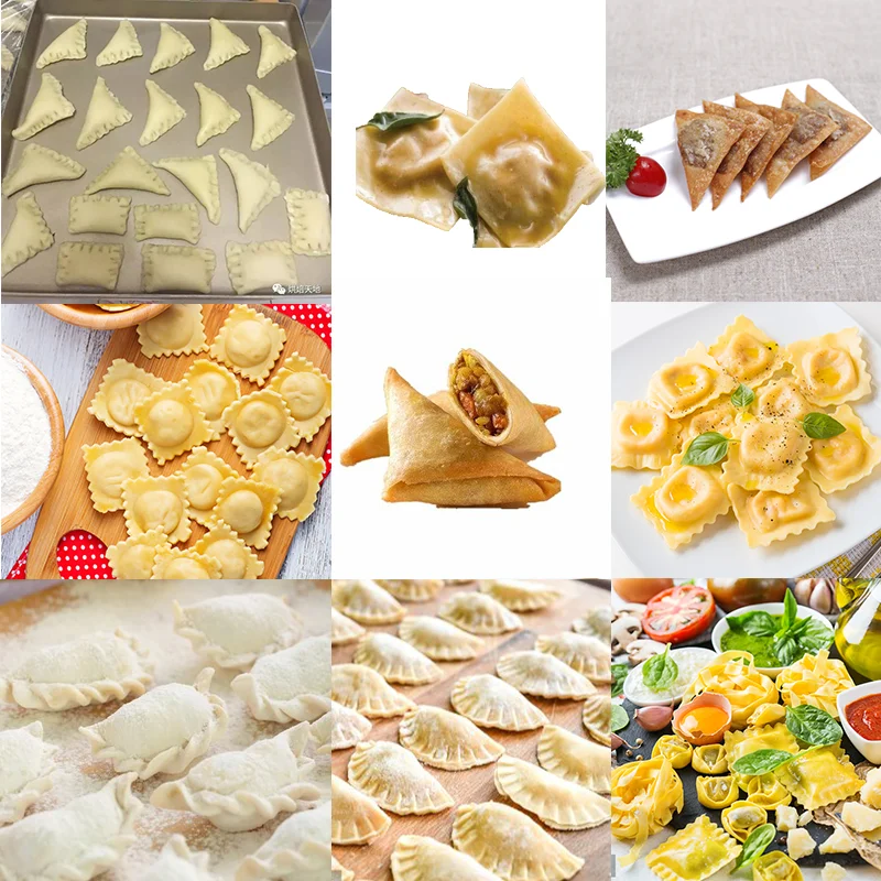 Super quality high speed Yucheng customized automatic dumpling samosa empanadas encrusting machine details