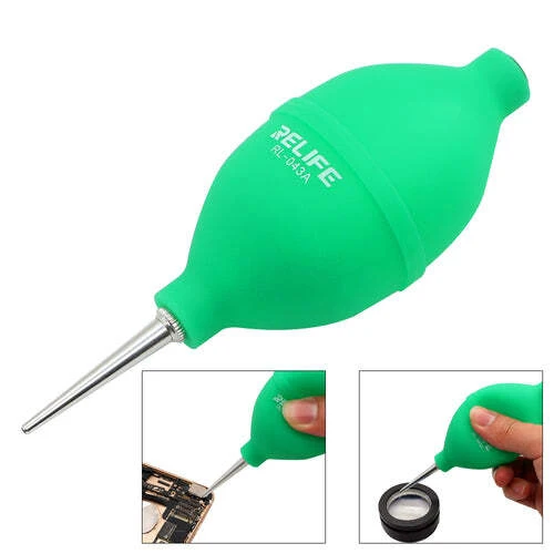 RELIFE 2 In 1 Phone Repair Dust Cleaner Air Blower Ball Cleaning Pen