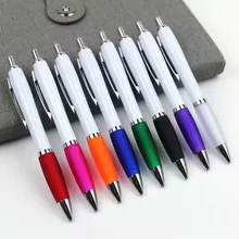 Custom Logo Promotional Cheap Plastic Ballpoint Pen Low Moq  500pcs