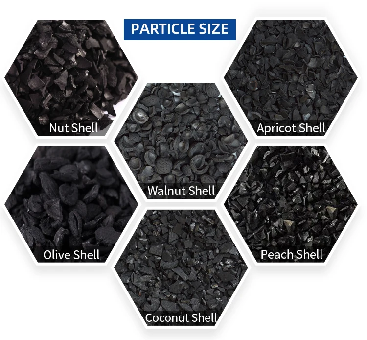 Granular Activated Carbon Coconut Base Nut Shell Active Carbon for Air ...