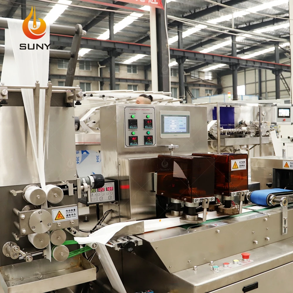 Wet Tissue Wipes Towel Making Machine/Single Wet Wipes Manufacturing Packing Machine Multi Use Wet Wipes Making Machine