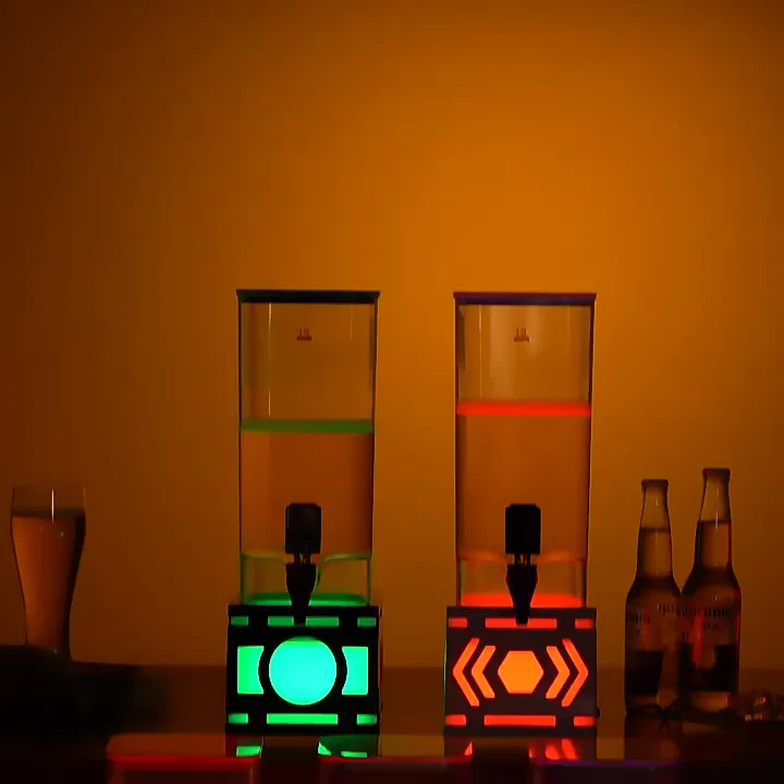 Factory Wholesale Beer Tower Dispenser 3l Cooling Led For Party And Bar