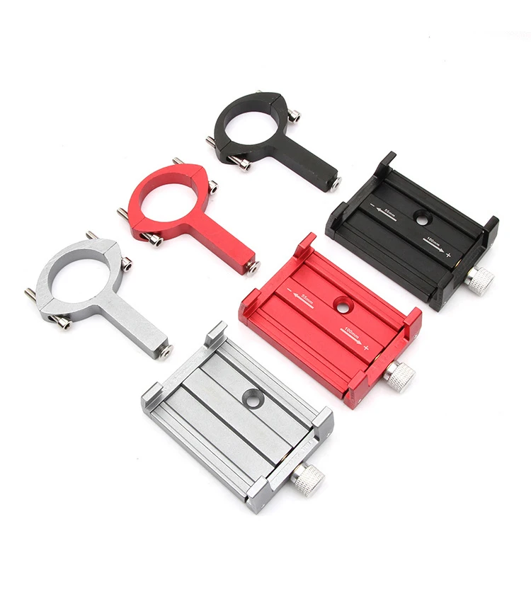 360° Rotating Phone Holder For Bicycle & Motorcycle - Adjustable Mount For 3.5-6.5 Inch Phones