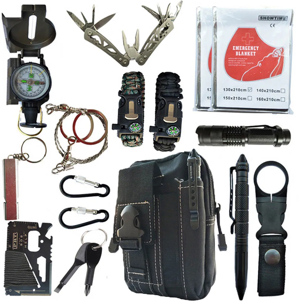 camping survival bag