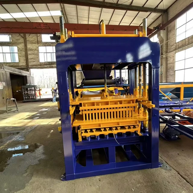 QT 5-15 Automatic Hollow Block Making Machine for Fly Ash for Manufacturing Plant Brick Production Line