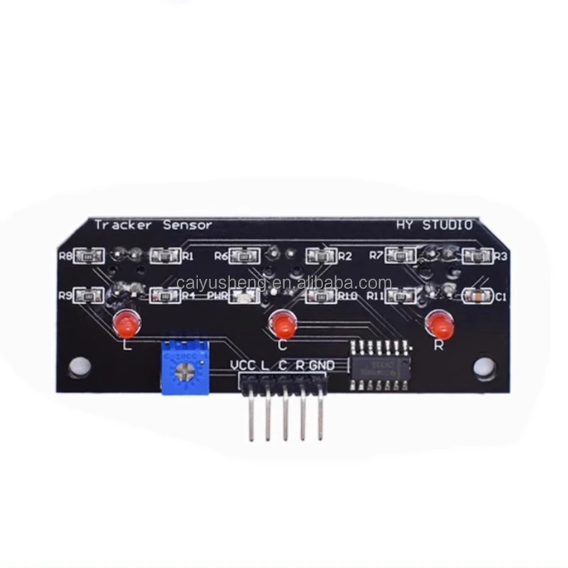 Three Way Track TCRT5000 3-Way Tracking Module for Robotics Accessories