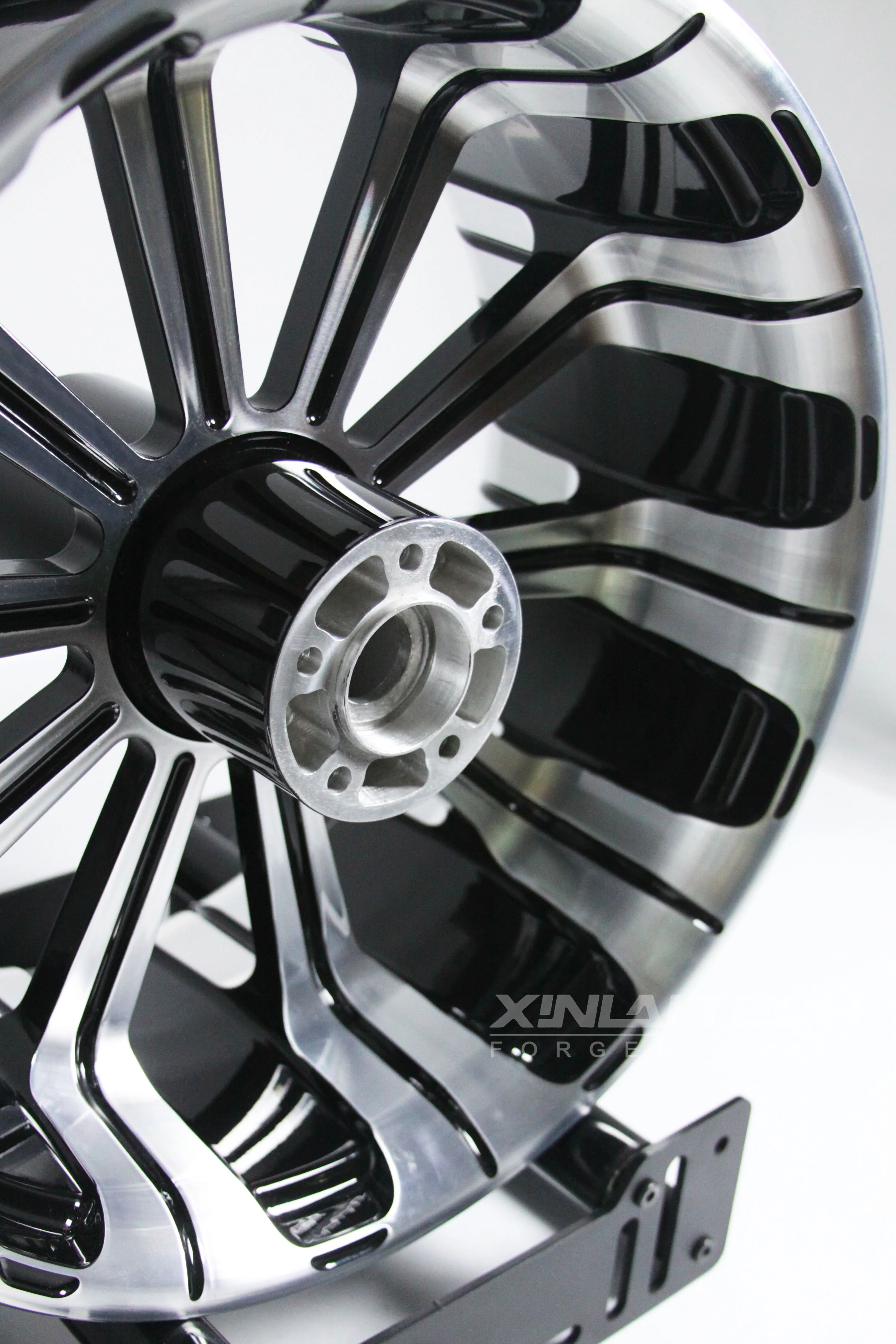 XL Custom Forged Motorcycle Wheels for Indian Springfield 18x5.5 Polished Anodized Cruiser Motorcycles Wheels