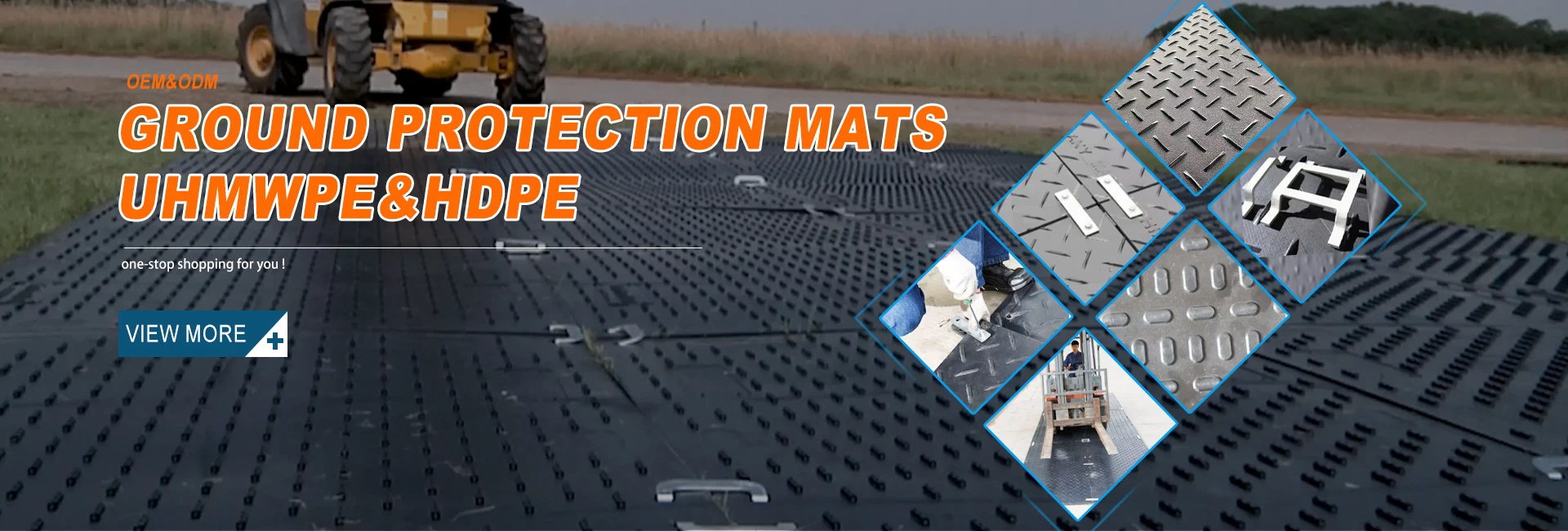 HDPE/UHMWPE Ground protection Mats and HDPE Temporary Road Mats Heavy ...