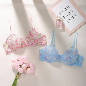 Beautiful Design Manufacture High Support Women Lace Bra With Wire