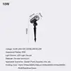 Black-Flat-Top-Spike-Mounted
