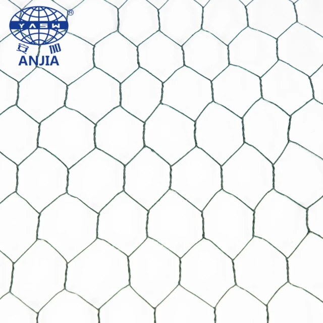 Plastic Chicken Wire Mesh 1/2 Inch Rabbit Wire Mesh Galvanized Hexagonal Wire Mesh