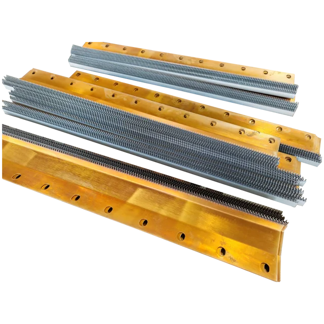China Manufacturer Brass Customized Accurate Sharp Bag Noodle Scraper Comb for Instant Noodles Production Line 3