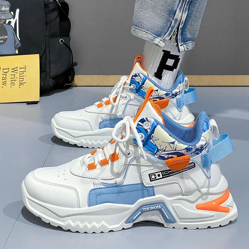 New Fashionable Breathable Sports Men's Shoes Trendy Casual Shoes Sports Shoes