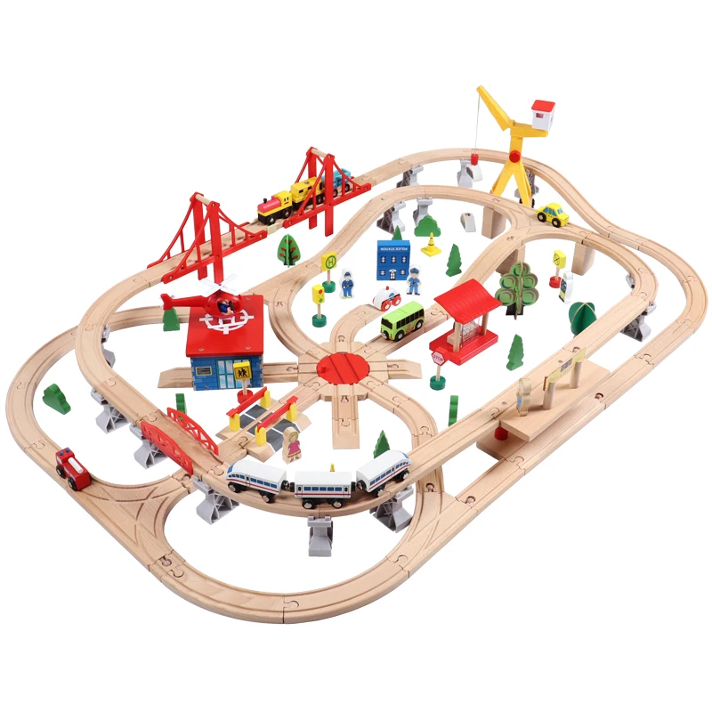 wooden train tracks for sale