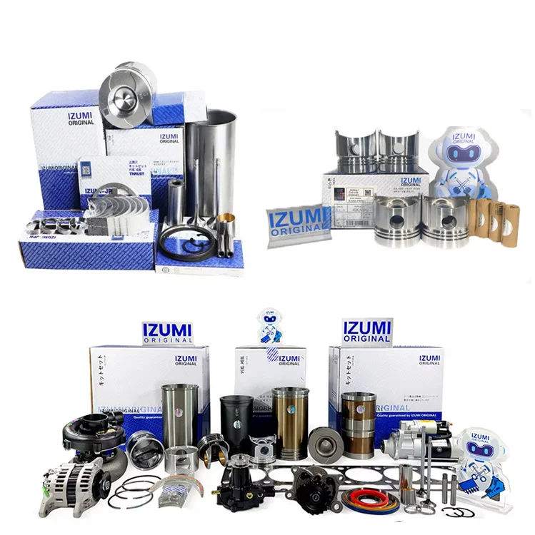 IZUMI ORIGINAL 4D82 Overhaul Rebuild Kit Diesel Engine Parts For KOMATSU