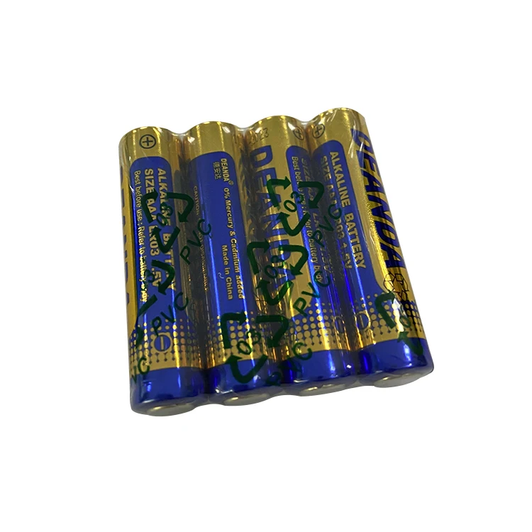 Wholesale 1.5V LR03 AAA Alkaline Capacity high quality dry batteries For Children Toys