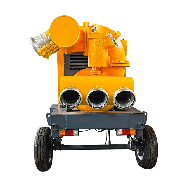 Government urban water treatment diesel engine air-cooled vacuum auxiliary pump