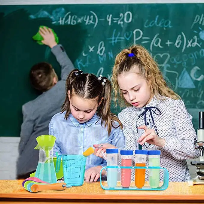 Funny Kids Science Experiment Kit DIY Chemistry Lab