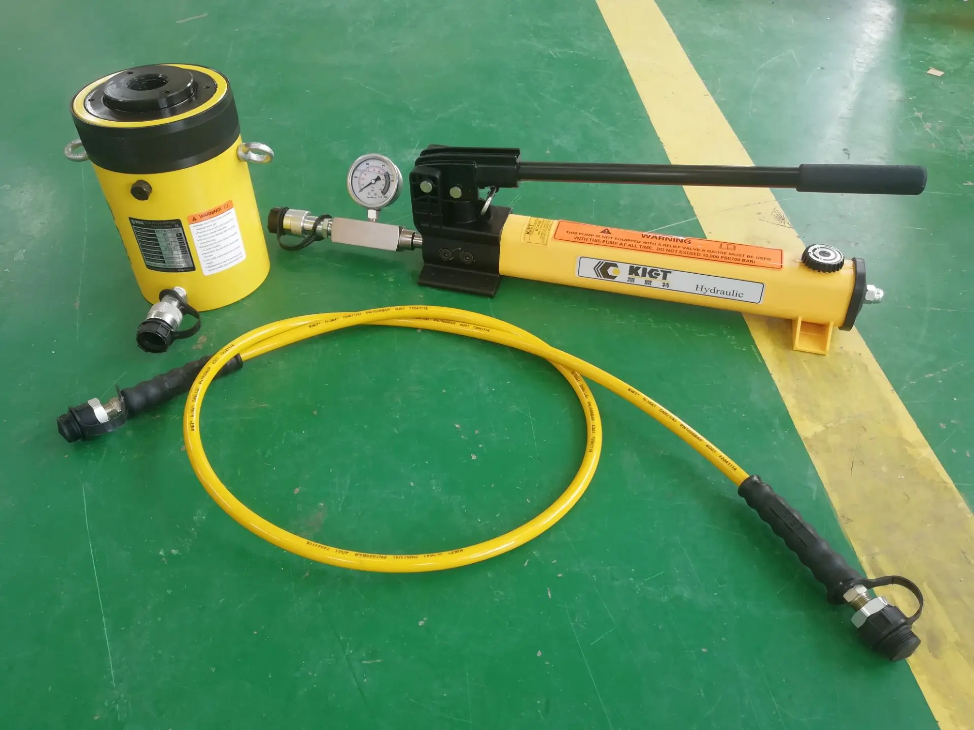 70 Mpa Single Acting Hollow Plunger Hydraulic Cylinder RCH-121
