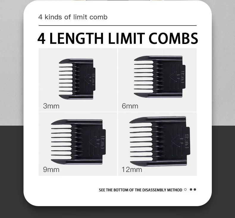 Перезаряжаемый от USB Профессиональный толкатель для волос удалитель шерсти для кошек и собак электрические машинки для стрижки домашних животных беспроводные машинки для ухода за щенками Набор машинок для стрижки