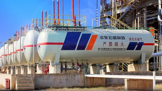 10000l 24 Tonnes 25 Tons Propane Lpg Storage Gas Tank Price - Buy Lpg ...