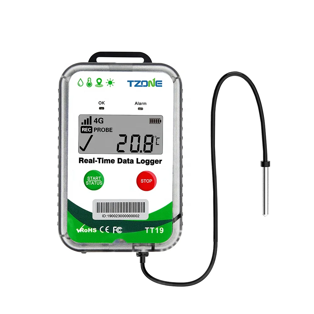Sensor de Monitoramento de Temperatura de Geladeira Tzone TT19EX