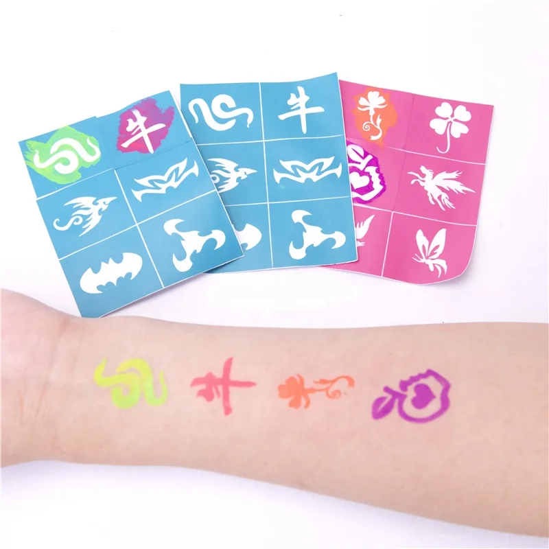 New material disposable diamond tattoo 1-piece body painting template