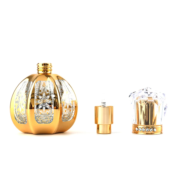 Hot Empty Perfume Bottle Glass 25ml Luxury Perfume Bottle Spray Aluminum Perfume Spray Bottle