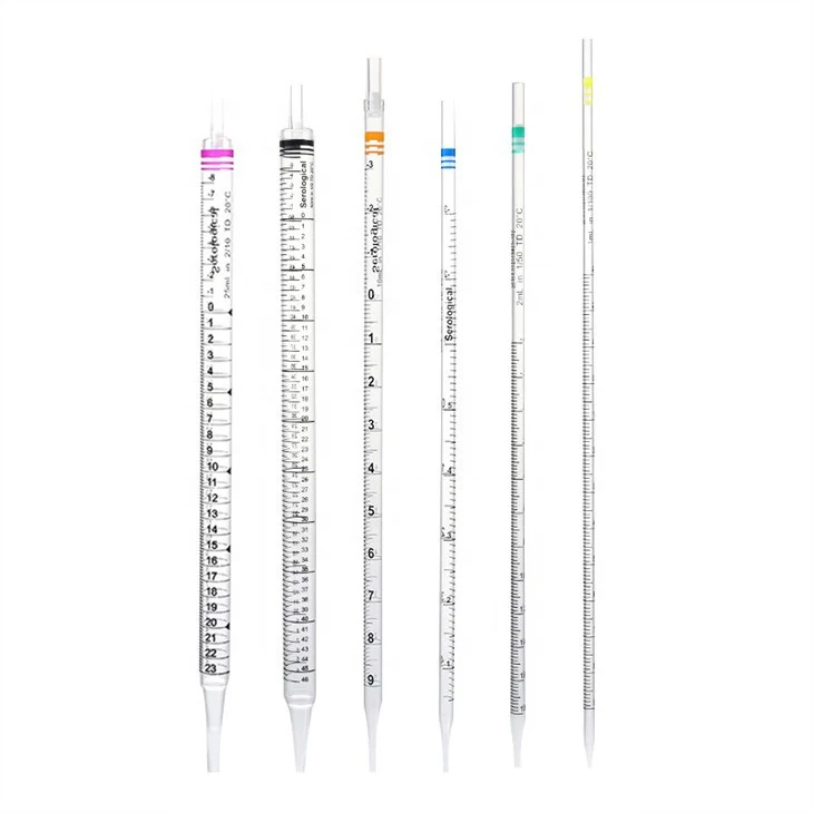 Sterile Graduated Serological Pipet Pipettes 1ml 2ml 5m 10ml 25ml 50ml Serological Pipette