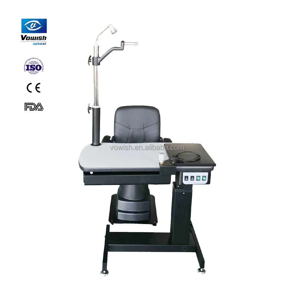 Optical Refraction Table Chair Unit OU-1900 Ophthalmic Unit Used for Phoropter and Autorefractor