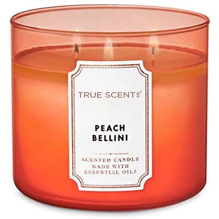 Wholesale Christmas Scented Candle 3 Wick Scented Candles Private Label