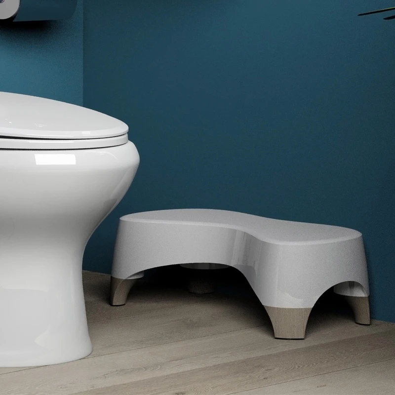 Антискользящий табурет для унитаза на заказ, пластиковый табурет для ванной, оттоманка