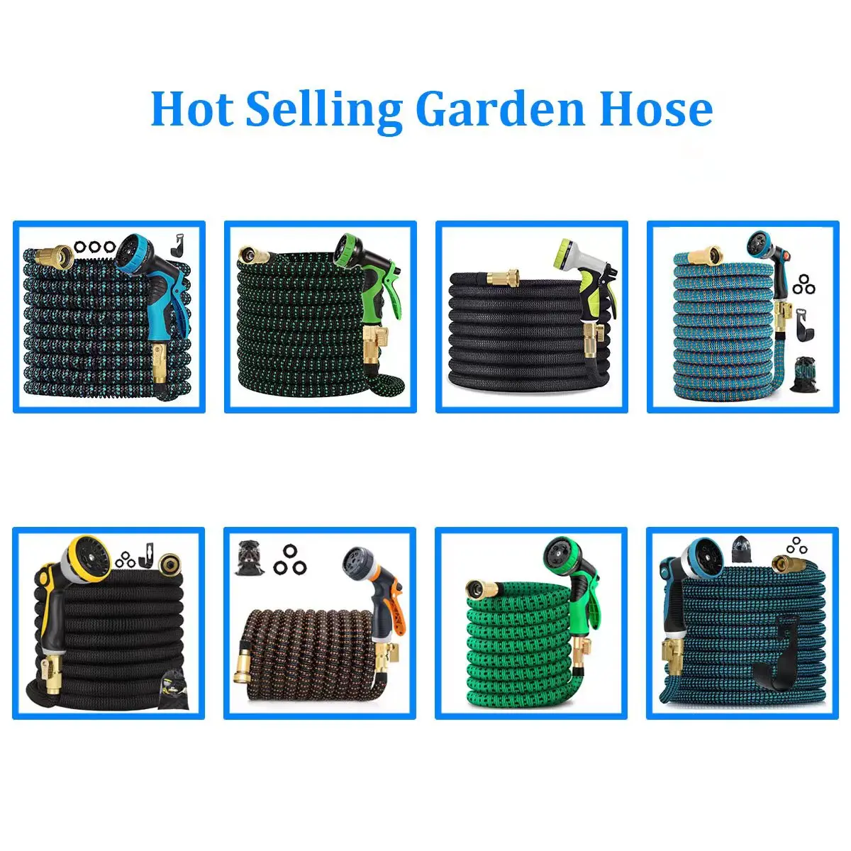 Extendable Light Weight Extension Hose Watering Hose Expandable Garden