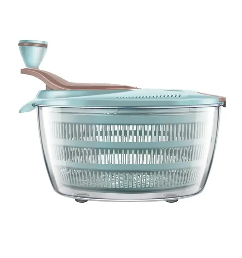 4.24 Quart Salad Spinner with Double Drainage