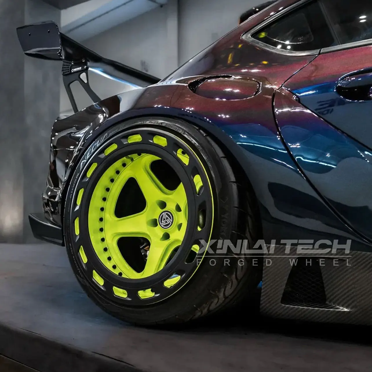 XL Custom 2 Piece Forged Wheels 5x112 5x120 5x130 Aluminum Alloy Rims for Porsche BMW Mercedes Toyota GR Supra JDM Car Wheels - Image 2