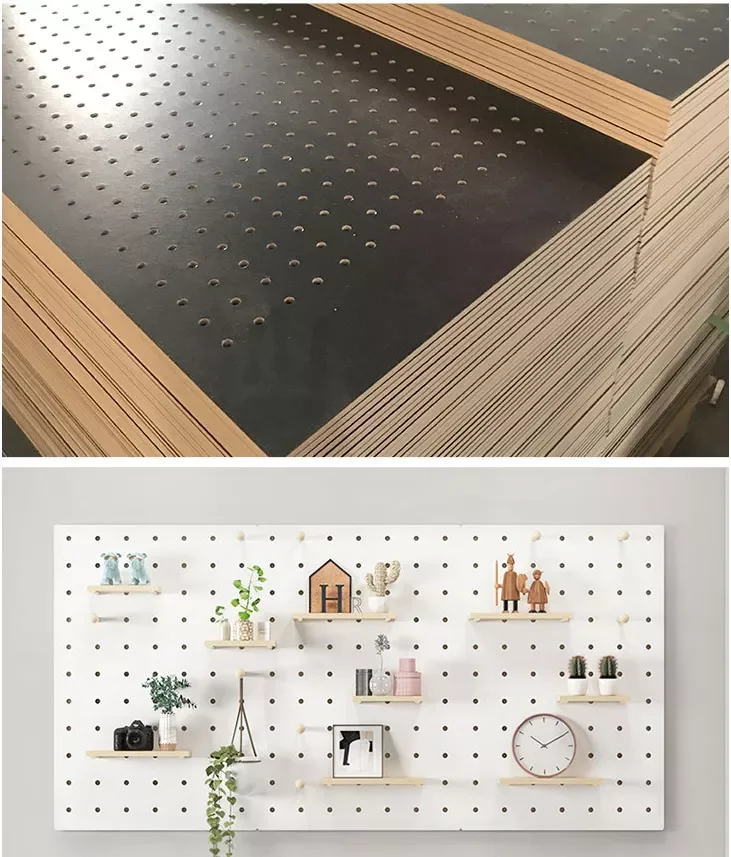 Factory Direct Perforated Hardboard Hdf Pegboard For Hanging Buy