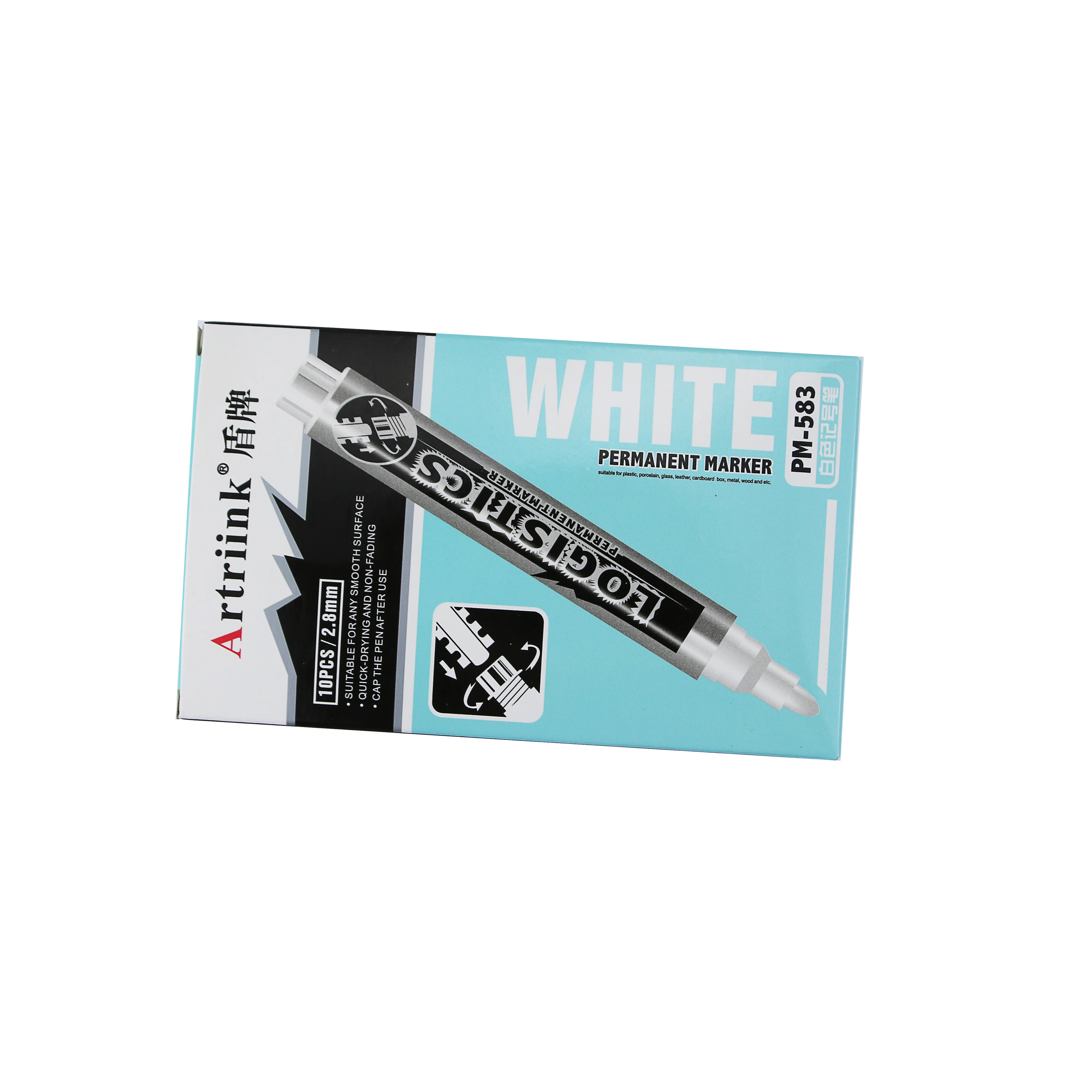 Permanent Marker White Paint Pen For Wood Waterproof Permanent