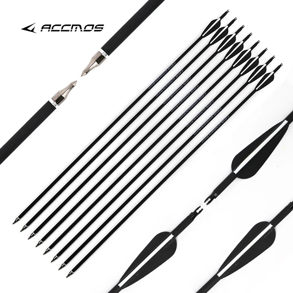 Carbon Arrow ID6.2/4.2 For Recurve Compound Bow Hunting Shooting Original Target 