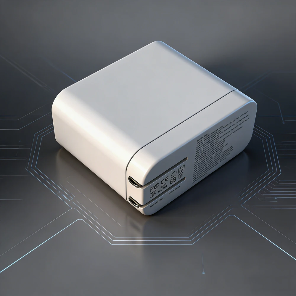 GaN 4-in-1 USB Wall Charger PD 100W 65W Super Fast Charging, Multi-Port USB-C Charger for Mobile Phone Laptop UK Plug I20-100