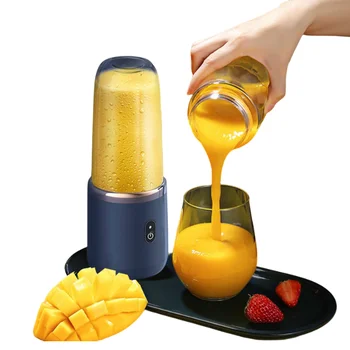 Fresh Fruit Juice Blender Smoothie Maker Blender Cup Bottle Travel Kitchen Portable Blender Mini Mixer Electric Juicer