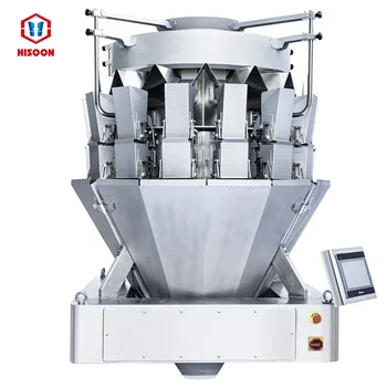 Factory Directly Provide Screw feeding multihead weigher packing help job for weighing fresh meat chicken duck beef