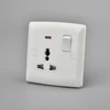 single universal switched socket with neon