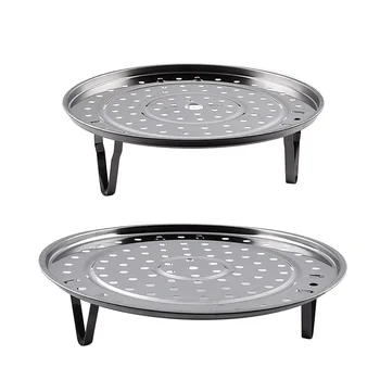 20 22 24 cm Stainless steel food steamer tray retractable multi-function Steamed bun tray  for kitchen hotel restaurant